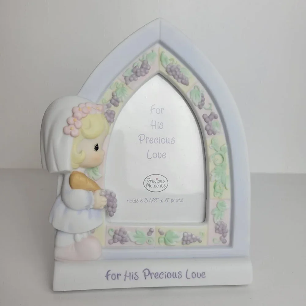 precious moments for His precious love picture frame